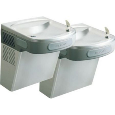 Elkay Bi-Level Cooler -Left Hand High, Stainless Steel