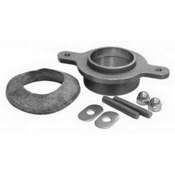 Brass Urinal Flange 2&quot; IP 4-1/4&quot; Centers