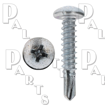 6 x 3/8&quot; Self Drilling Sheet Metal Screws -Phillips Pan Head