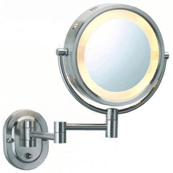Lighted Mirror -8.5&quot; Dia BN