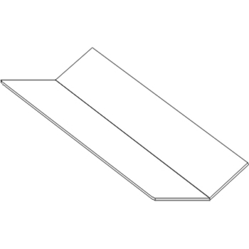 Acrylic/Lexan Air Deflector 24&quot;