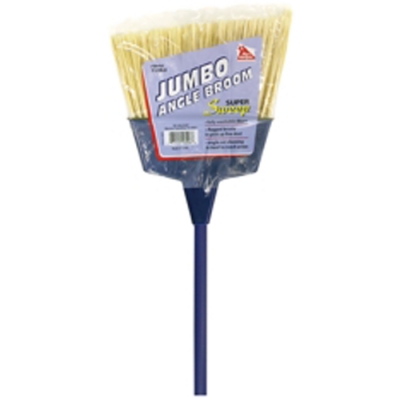 Jumbo Angle Broom Plst Bristle