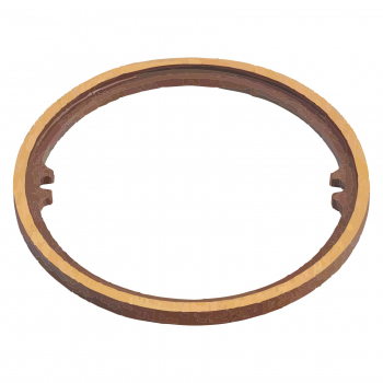 JR Smith 5" Floor Drain Grate Extension Ring with Screws<BR>Plain Brass Finish