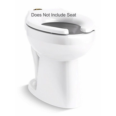 Kohler Floor Mounted Floor Outlet Top Spud Toilet - ADA Height