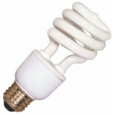 18W Mini-Spiral CFL 4100K Medium Base