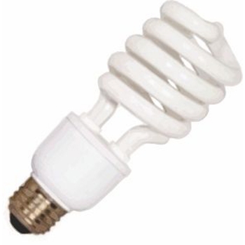 23W Mini-Spiral CFL 5000K Medium Base