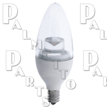 4.5W LED 3000K Dimmable B11 Candelabra Base