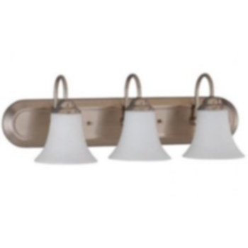 3 Bulb Vanity Light -Incandese