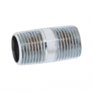 3/8"  Close Chrome Plated Brass Nipple
