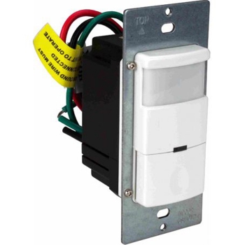 Passive Infrared Occupancy Sensor 800 W -White -Less Wallplate