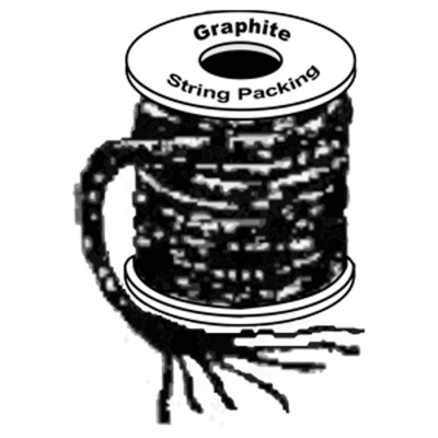 3/8" Graphite Packing 1lb Reel