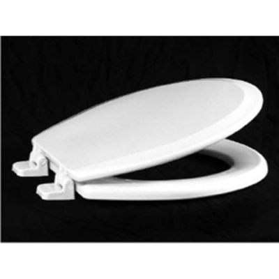 Round Front Heavy Duty Toilet Seat -White