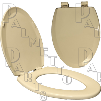 Elongated Toilet Seat -Bone