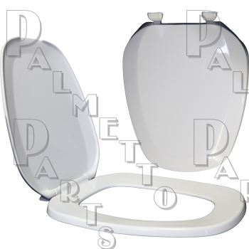 Eljer* Elongated Toilet Seat -White