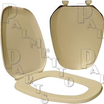 Eljer* Regular Toilet Seat -Bone
