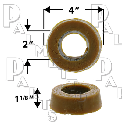 2" Urethane Reinforced Wax Urinal Ring