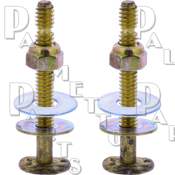 Brass Bolts 1/4&quot; x 2-1/4&quot;  (Pair)