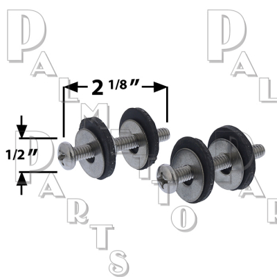 AS* 1/4" Tank Bolt Set