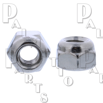 1/4&quot; Closet Bolt Acorn Nut -Nickel Plated Brass