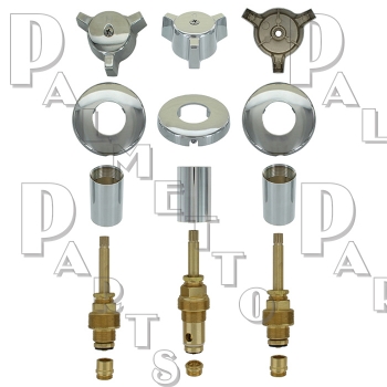 Central Brass* Old Style Rebuild Kit 3 Valve -Short Stems