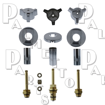 Indiana Brass* 3 Valve Rebuild Kit W/ 1663D Diverter