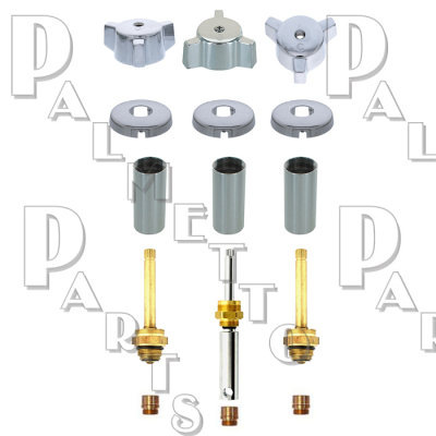 Indiana Brass* 3 Valve Rebuild Kit W/ 1660D Diverter