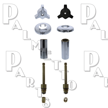 Milwaukee Faucets* 2 Valve Tub &amp; Shower Rebuild Kit