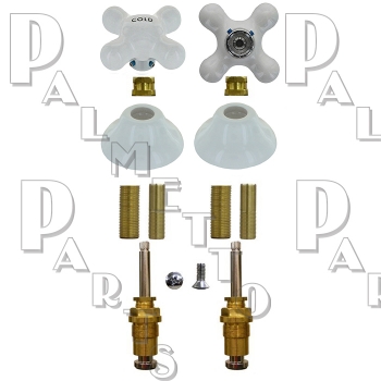 Pacific* 2 Valve Tub &amp; Shower Rebuild Kit