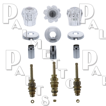 Sterling* 3 Valve Tub &amp; Shower Rebuild Kit