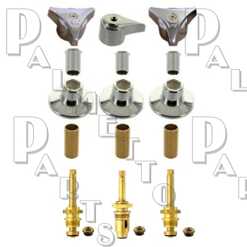 Union Brass* Gopher* Tub Rebuild Kit 3 Valve