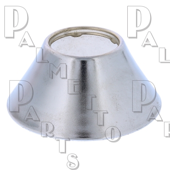 3/4&quot; Bell Escutcheon  -Chrome