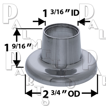 2 &amp; 3 Valve Escutcheon Flange