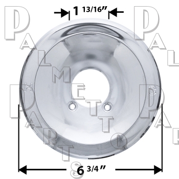 Delta* Tub &amp; Shower Escutcheon -Generic Metal