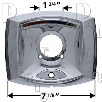 Scald Guard* Escutcheon Flange with Diverter Hole