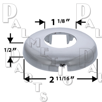 Escutcheon Flange for Gerber*