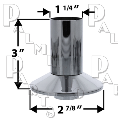 HC Tub Escutcheon Special Build 7/8 x 14