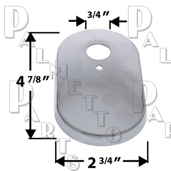 DISCO NLA Trend* Teardrop Escutcheon Flange