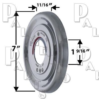 Leonard Wall Flange