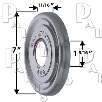 Leonard Wall Flange