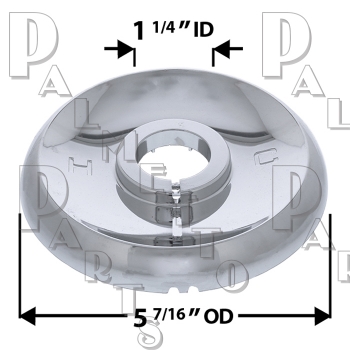 Mixet* Escutcheon Chrome Plated