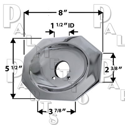 DISCO USE P023-517A OEM Price Pfister Avante Old Style Escutcheon