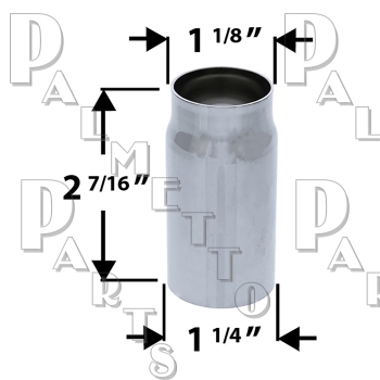 Escutcheon Sleeve for Sterling* -Long