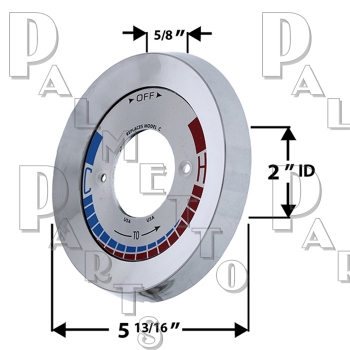 Symmons* Escutcheon Assembly Less Diverter Slot