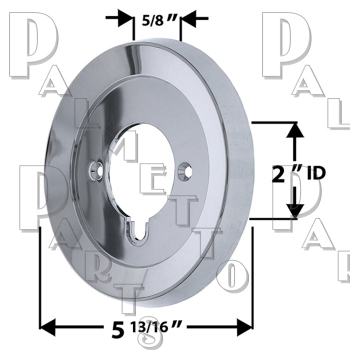 USE P023-600 or P023-601 Symmons* Escutcheon Assembly less Dial