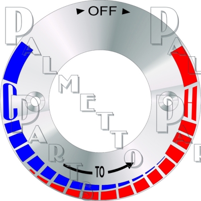 Symmons* Escutcheon Dial less Diverter Slot