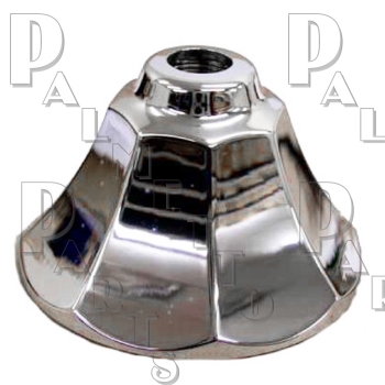 Fluted Escutcheon 5/8 x 27T -Chrome Plated