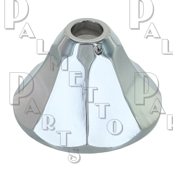 Universal Fluted Escutcheon<BR>9/16&quot; Hole x 2-13/16&quot; Base