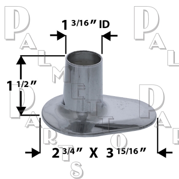 Universal Teardrop Escutcheon