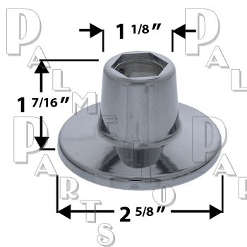 Union Brass Tub Escutcheon