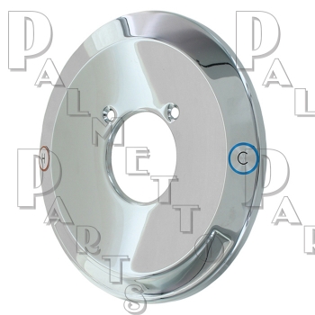 Valley* Single Lever Escutcheon Flange w/Top Screw Holes